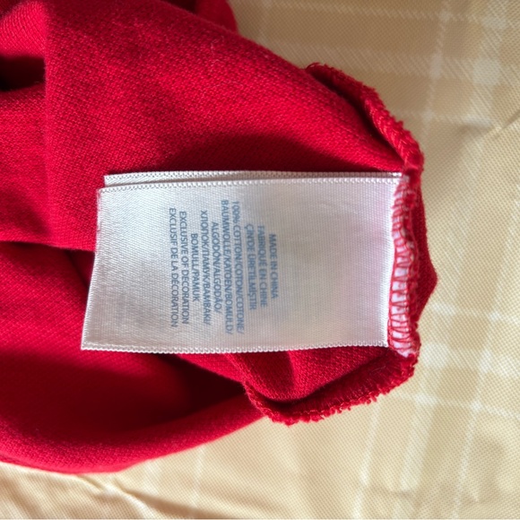 Ralph Lauren Baby Red Polo Onesie One Piece - Picture 5 of 5